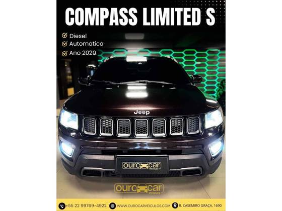 JEEP COMPASS 2.0 16V DIESEL LIMITED 4X4 AUTOMÁTICO